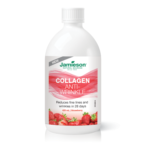 Снимка на Collagen Anti-Wrinkle - колаген за поддържане на здрава и красива кожа, 420мл., Jamieson за 58.09лв. от Аптека Медея