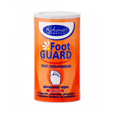 Снимка на Kokona Foot Guard Дезодорант пудра за крака х 50гр за 2.39лв. от Аптека Медея