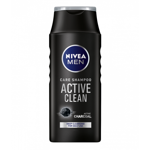 Снимка на Nivea Men Active Clean Шампоан с активен въглен 400мл за 8.99лв. от Аптека Медея