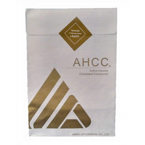 Снимка на AHCC Активен хемицелулозен компонент, капсули х 120, Amino Up Chemical Co. Ltd за 109.29лв. от Аптека Медея