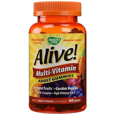 Снимка на Алайв Мултивитамини за възрастни, 90 желирани таблетки, Nature's Way за 47.42лв. от Аптека Медея