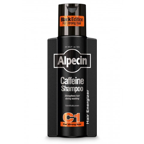 Снимка на Кофеинов шампоан за предотвратяване на наследствения косопад, 250 мл. Alpecin C1 Black Edition за 15.19лв. от Аптека Медея