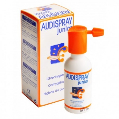 Снимка на Audispray Junior (Аудиспрей джуниър) Спрей за почистване на уши 25мл, Диафармекс за 12.99лв. от Аптека Медея
