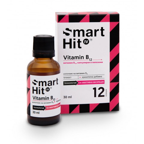 Снимка на Smart Hit Витамин B12 30мл., Valentis за 29.69лв. от Аптека Медея
