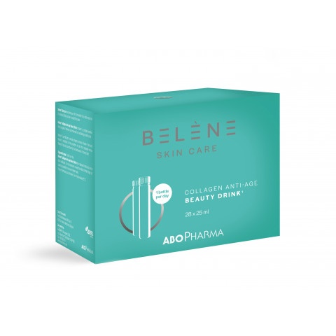 Снимка на Belene Anti-Age Collagen Beauty - Комплексна формула за красота, флакони 25 мл. х 28 броя, Abopharma за 76.15лв. от Аптека Медея