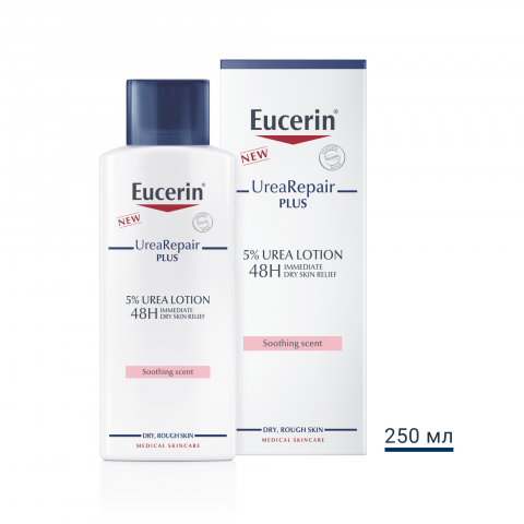 Снимка на Лосион за тяло с 5% Урея, с аромат, 250 мл., Eucerin Urea Repair PLUS  за 28.09лв. от Аптека Медея