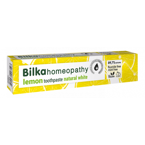 Снимка на Bilka Homeopathy Lemon хомеопатичина паста за зъби с 89,6% натурални съставки 75мл. за 3.68лв. от Аптека Медея
