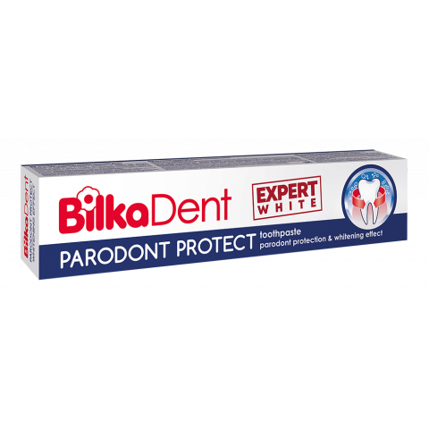 Снимка на Bilka Dent Parodont Protect Expert White паста за зъби за защита от пародонтоза с избелващо действие 75мл за 4.17лв. от Аптека Медея