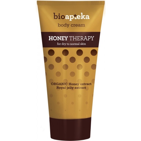 Снимка на Bioapteka Honey Therapy Крем за тяло с екстракт от мед, екстракт от пчелно млечице 180мл за 7.19лв. от Аптека Медея