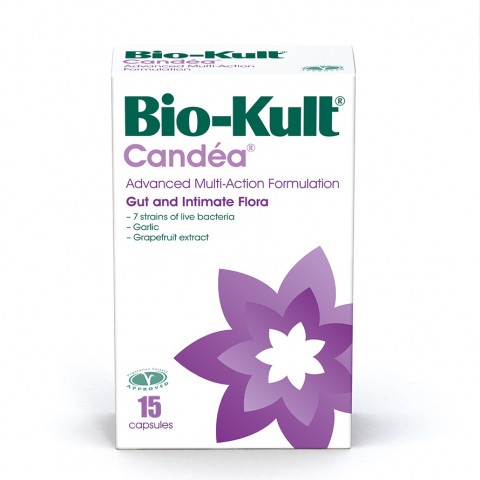 Снимка на Bio-Kult Candea (Био-Култ Кандеа) - мулти-щамова формула за чревната и интимната флора, капсули х 15, Protexin за 13.99лв. от Аптека Медея