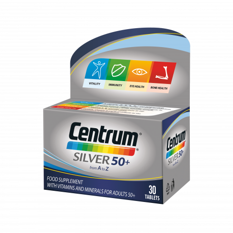 Снимка на Центрум Силвър, от витамин A до цинк, 30 таблетки за 25.89лв. от Аптека Медея