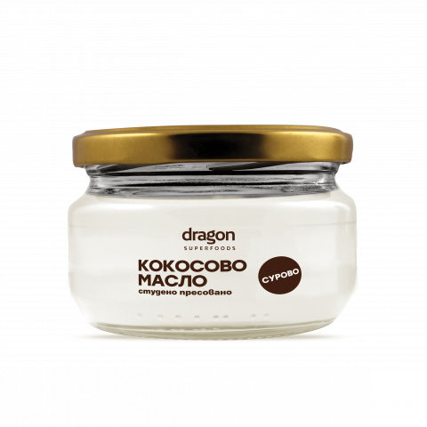 Снимка на Кoкocoвo мacлo студено пресовано, 100% органично, 100 мл., Dragon Superfoods за 3.99лв. от Аптека Медея
