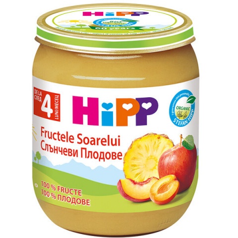 Hipp BIO Пюре плодов десерт 125г