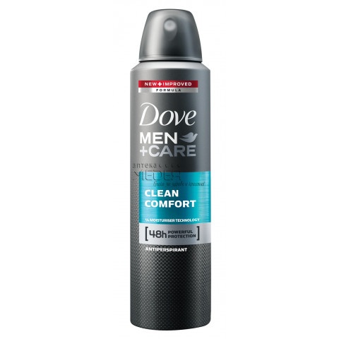 Снимка на Dove Men+ Care Дезодорант спрей 0% алуминиеви соли 150 мл за 9.79лв. от Аптека Медея