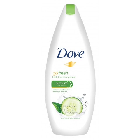 Снимка на Dove Refreshing Cucumber & Green Tea Душ гел за тяло 250 мл за 9.29лв. от Аптека Медея