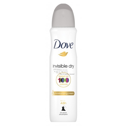 Снимка на Dove Deo Invisible Dry 100 Colours Дезодорант спрей 150 мл за 9.79лв. от Аптека Медея