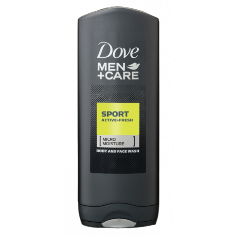 Снимка на Dove Men Sport Active Душ гел за лице и тяло 250 мл за 9.29лв. от Аптека Медея