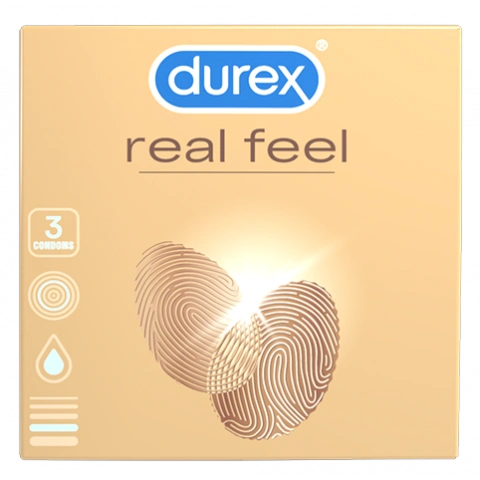 Снимка на Durex Real Feel презервативи за по-добро усещане х 3 броя за 6.29лв. от Аптека Медея