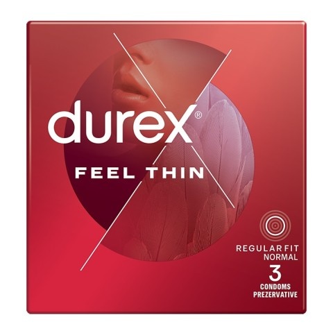 Durex Feel Thin Презервативи много тънки за по-голяма чувствителност х 3 броя