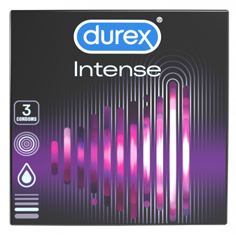 Снимка на Durex Intense Презервативи стимулиращи х 3 броя за 6.29лв. от Аптека Медея