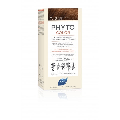 Снимка на Phyto Phytocolor Боя за коса 7.43 Медно русо за 25.92лв. от Аптека Медея