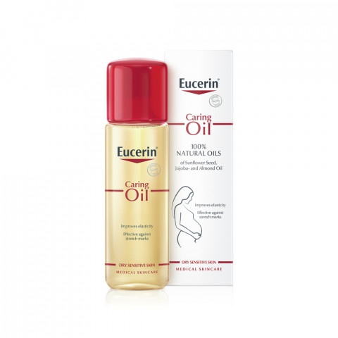 Снимка на Масажно олио против стрии, 125 мл. Eucerin Natural Caring Oil за 36.69лв. от Аптека Медея