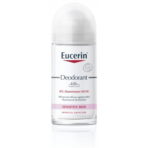 Снимка на Eucerin Deodorant Дезодорант рол-он без алуминиеви соли 50мл за 19.49лв. от Аптека Медея