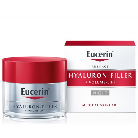 Снимка на Eucerin Hyaluron-Filler + Volume-lift Крем нощен 50мл за 57.43лв. от Аптека Медея