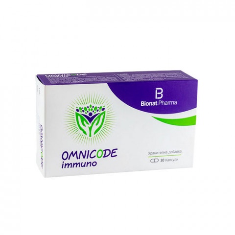 Снимка на Омникод Имуно за силна имунна система, капсули х 30, Bionat Pharma за 35.59лв. от Аптека Медея