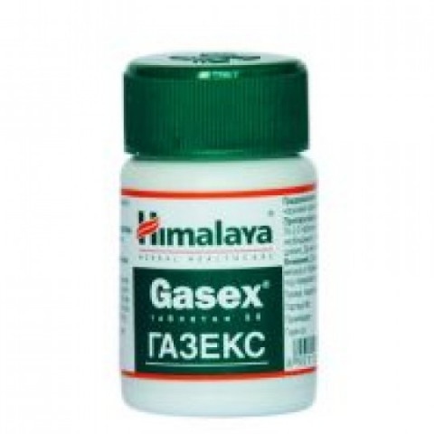Снимка на Газекс за облекчаване нарушеното храносмилане, метаболизма и образуването на газове, 50 таблетки, Himalaya за 2.99лв. от Аптека Медея