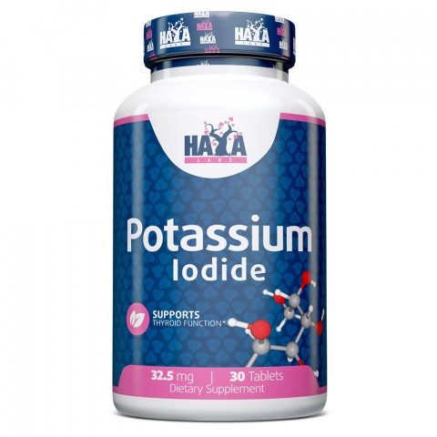 Снимка на Калиев йодид, 32.5мг. таблетки х 30, Potassium Iodide Haya labs за 26.99лв. от Аптека Медея