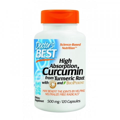 Снимка на Curcumin (Куркумин), Хранителна добавка с антиоксидантно действие, 500мг, 120 капсули за 83.54лв. от Аптека Медея