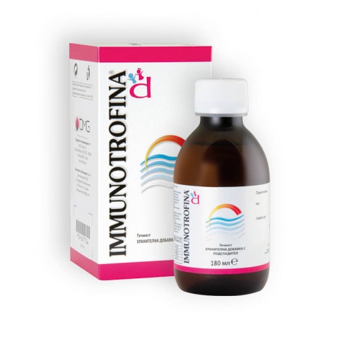 Снимка на Immunotrofina (Имунотрофина) Сироп, 180мл, DMG за 36.79лв. от Аптека Медея