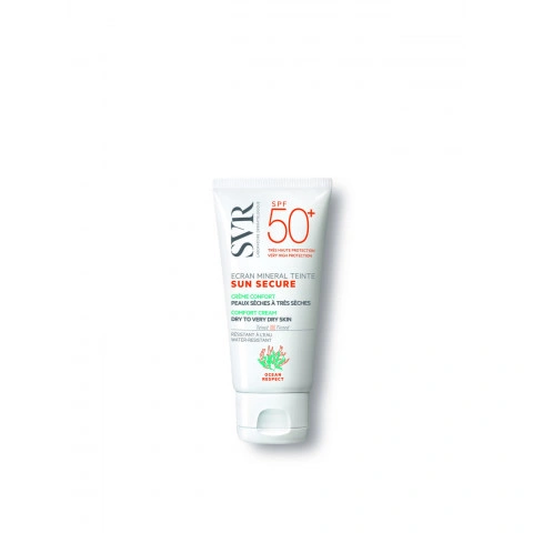Снимка на SVR Sun Secure SPF50+ слънцезащитен тониран крем за лице за суха кожа 50мл. за 39.99лв. от Аптека Медея
