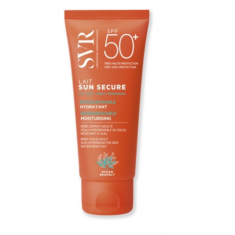 Снимка на SVR Sun Secure SPF50+ слънцезащитно мляко за тяло 100мл. за 44.09лв. от Аптека Медея
