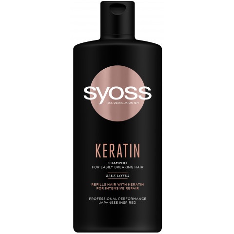 Снимка на Syoss Keratin шампоан за коса с кератин 440мл за 8.69лв. от Аптека Медея