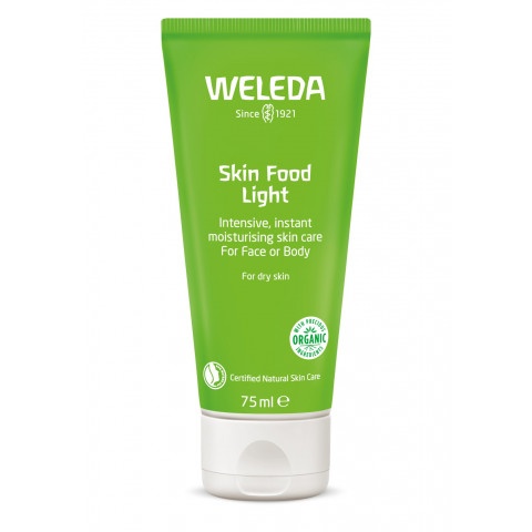 Снимка на Мултифункционален подхранващ крем за лице и тяло с лека формула, 75 мл, Weleda Skin Food light за 23.49лв. от Аптека Медея