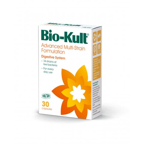 Снимка на Bio-Kult (Био-Култ) - мулти-щамова формула за храносмилателната система, капсули х 30, Protexin за 23.89лв. от Аптека Медея
