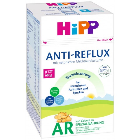 Снимка на Hipp Anti-Reflux адаптирано мляко за деца при повръщане 600г. за 33.19лв. от Аптека Медея