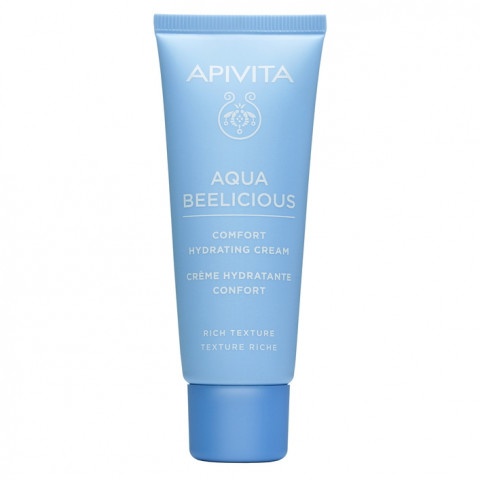Снимка на Apivita Aqua Beelicious Хидратиращ крем за лице с богата текстура 40 мл за 35.49лв. от Аптека Медея