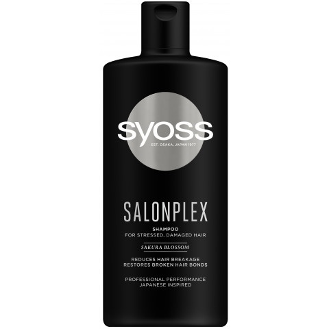 Снимка на Syoss SalonPlex шампоан за силно третирана коса 440мл за 11.59лв. от Аптека Медея