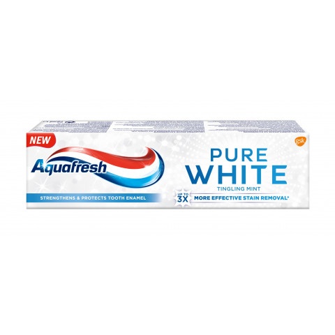 Снимка на Aquafresh Pure White Tingling Mint Паста за зъби 75мл за 6.49лв. от Аптека Медея