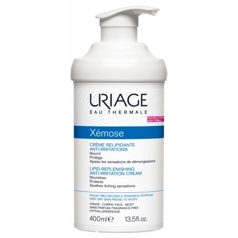 Снимка на Успокояващ липидо-възстановяващ крем за лице и тяло, 400мл., Uriage Xemose Crème за 51.29лв. от Аптека Медея
