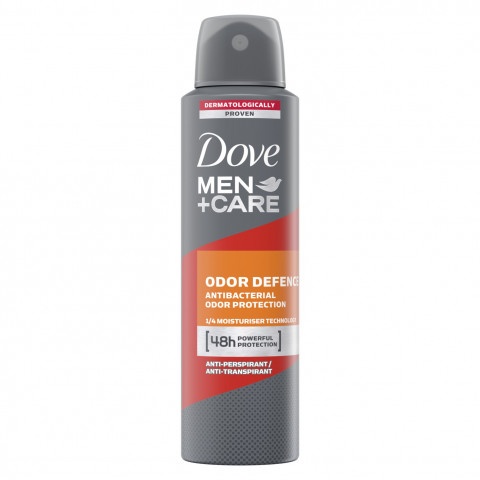 Снимка на Dove Men+ Care Odor deffence Anti-Perspirant дезодорант спрей за мъже 150мл. за 9.79лв. от Аптека Медея