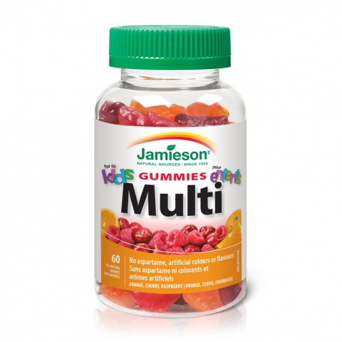 Снимка на Multi - витамини за деца, желирани таблетки х 60 Jamieson за 42.99лв. от Аптека Медея
