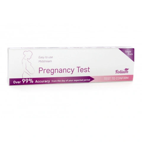 Снимка на Folium Тест за бременност писалка 1бр за 7.69лв. от Аптека Медея