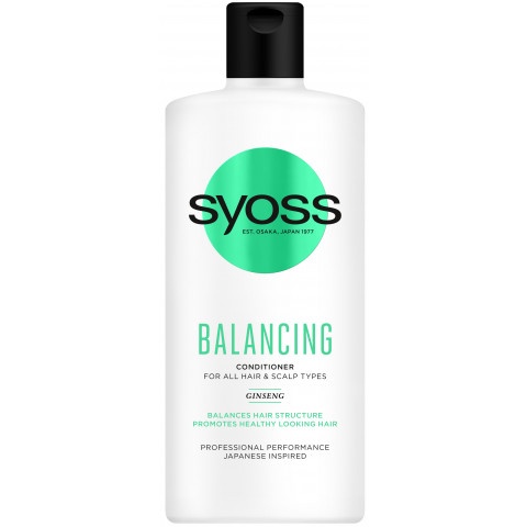 Снимка на Syoss Balancing балансиращ балсам за коса 440мл  за 8.69лв. от Аптека Медея