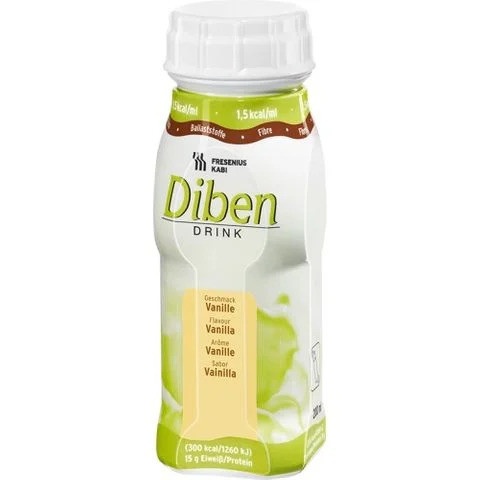 Снимка на Diben drink (Дибен дринк) - високо калорична напитка с вкус на ванилия 200мл., Fresenius за 5.89лв. от Аптека Медея