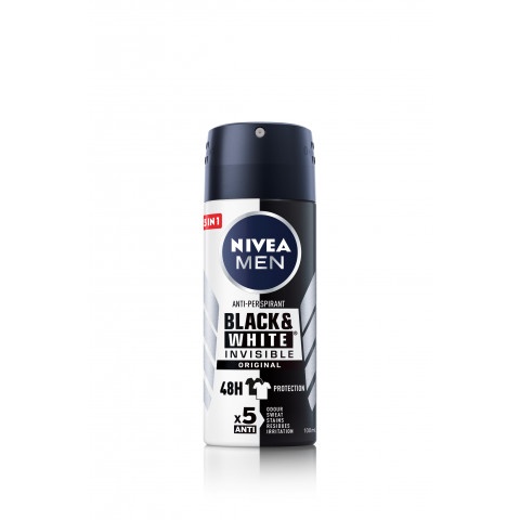 Снимка на Nivea Men Deo Invisible On Black & White Дезодорант спрей 100мл за 4.49лв. от Аптека Медея