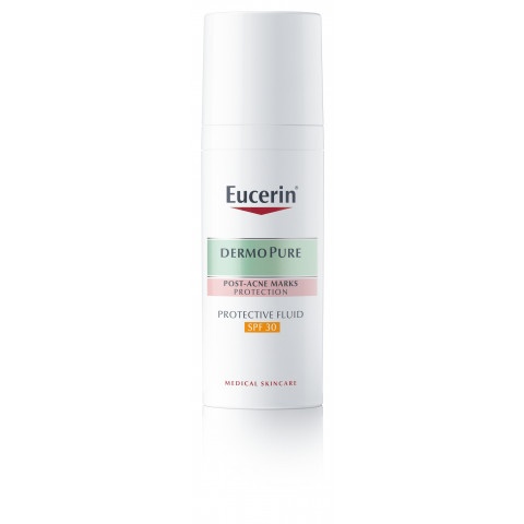 Снимка на Eucerin Dermopure SPF30 защитаващ флуид за лице 50мл. за 34.19лв. от Аптека Медея